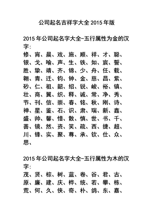 公司起名字哪个字最常用_