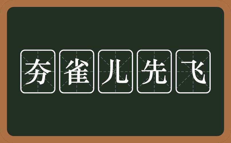 夯雀先飞是指什么生肖，答案解释落实