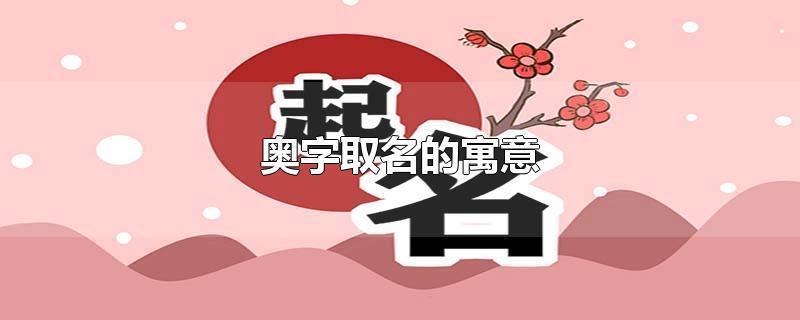 宝宝取名奥什么意思_