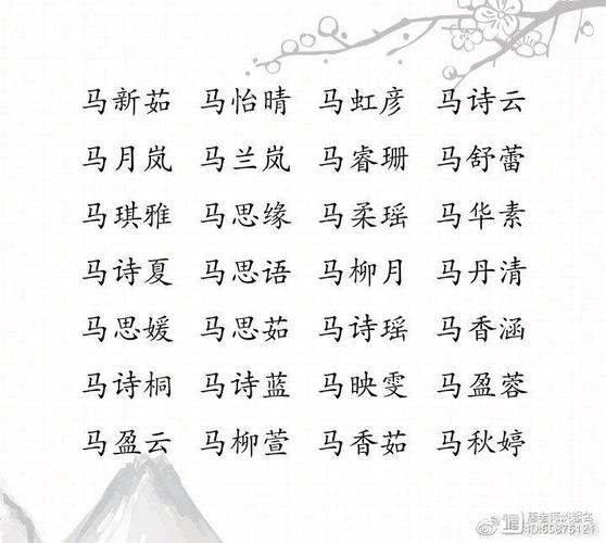 宝宝取名带马字_宝宝取名带马字旁的字