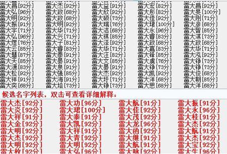 给姓雷女宝宝取名字_给姓雷女宝宝取名字大全