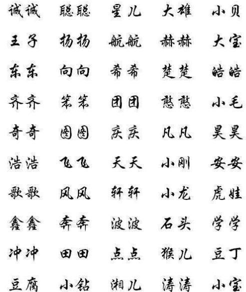 猪年最好的宝宝起名字大全（猪年宝宝起名宜用字）