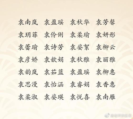 袁姓宝宝起名字（袁姓2021取什么名字好）