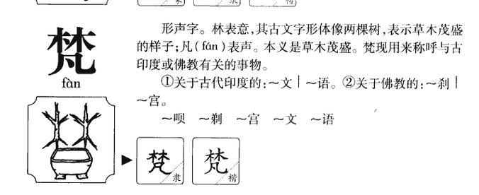 梵字取名店铺起名大全集（梵字取名好听的名字）