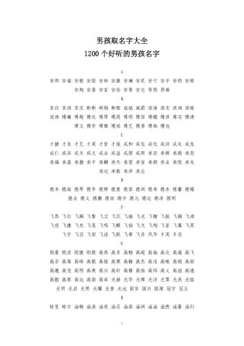 老公起名字大全（老公好听的名字）