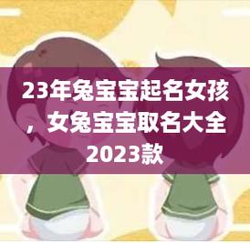 2023年1月出生的女宝宝取名（2023年1月的兔宝宝好不好）