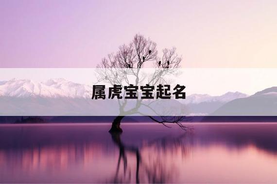 生肖起名字虎宝宝小名（生肖起名字虎宝宝小名大全）