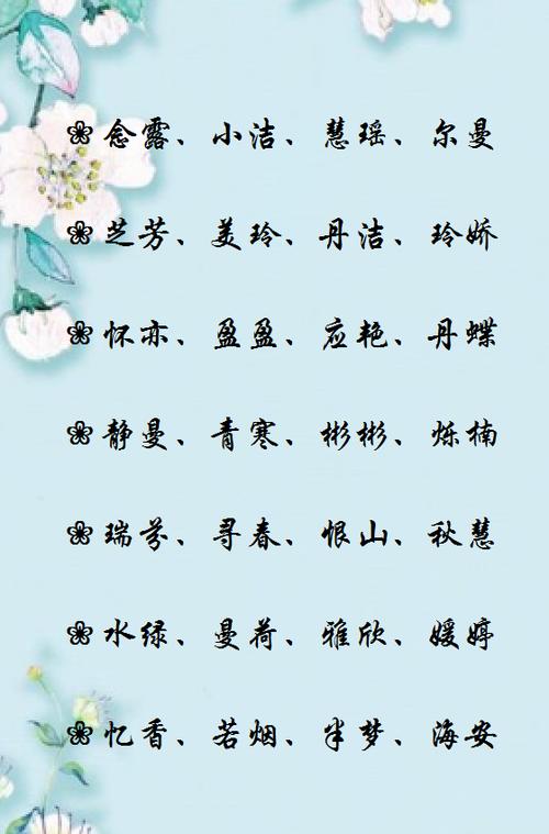 属相宝宝起名字（属相宝宝起名字大全女孩）