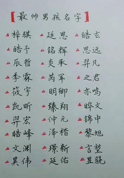 兄弟起名名字大全集（兄弟起名名字大全集男孩）