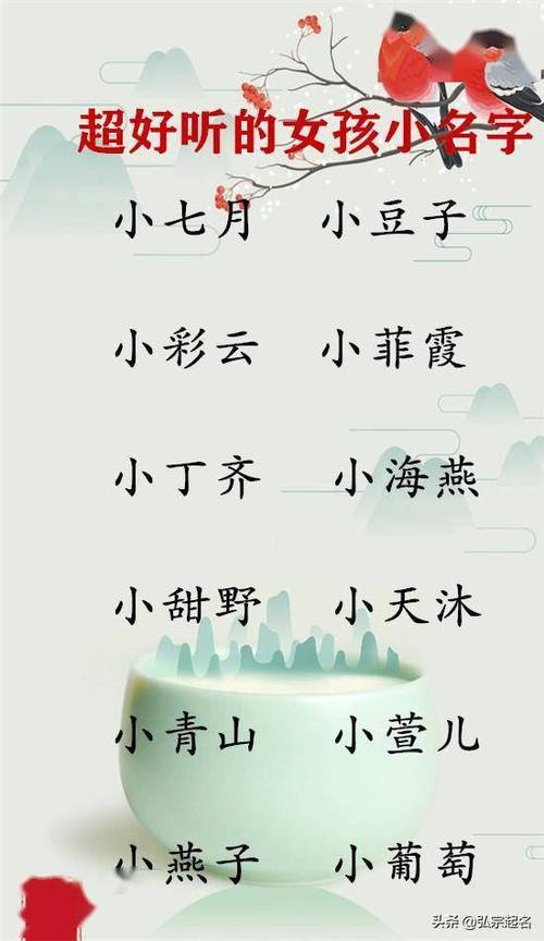 古诗里给宝宝起名字（和古诗有关的宝宝小名）