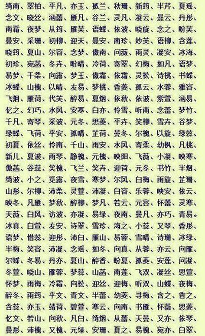 女宝宝起名字优雅（女宝宝优雅的名字大全简单字）