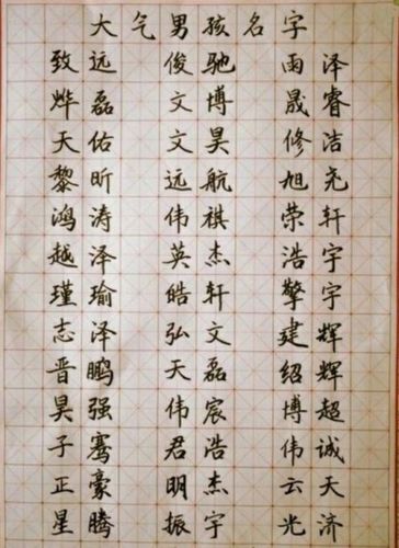 一九年出生男孩起名字大全（一九年出生男孩起名字大全及寓意）