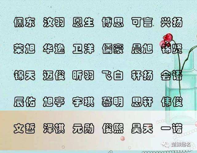 两字起名女生名字大全（两字起名女生名字大全三个字）