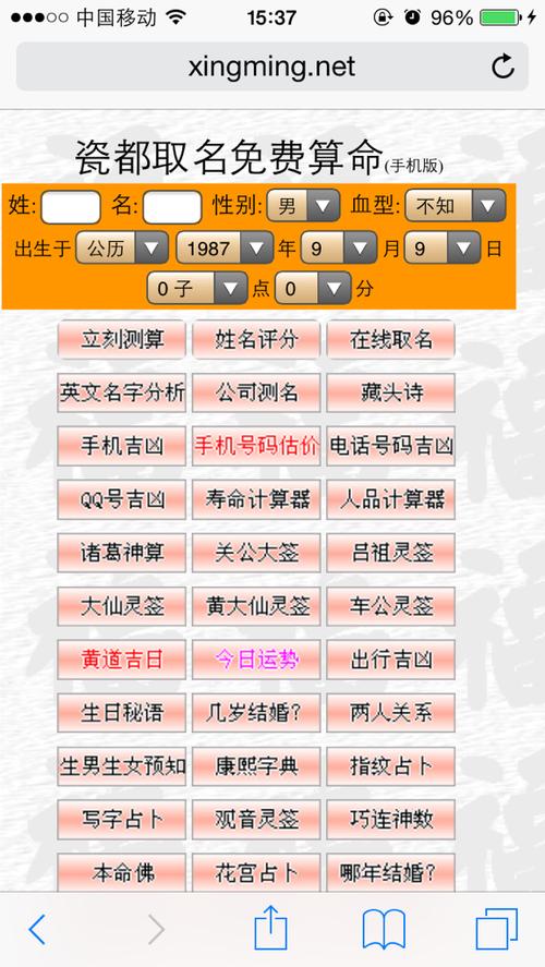 起名算命项目名字大全（找算命的取名字）