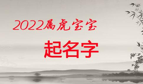 2022虎宝宝取名（2022虎宝宝取名宜用哪五行）