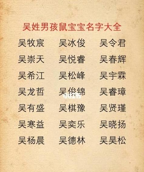 两夫妻姓吴女宝宝起名字（两夫妻姓吴女宝宝起名字大全）