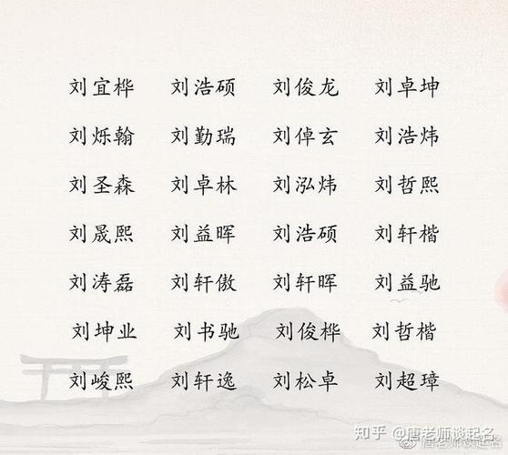 男生小名名字大全（男生的小名字）