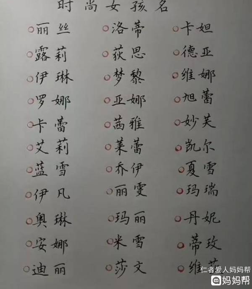 女孩鸡宝宝起名字（女孩鸡宝宝起名字大全）