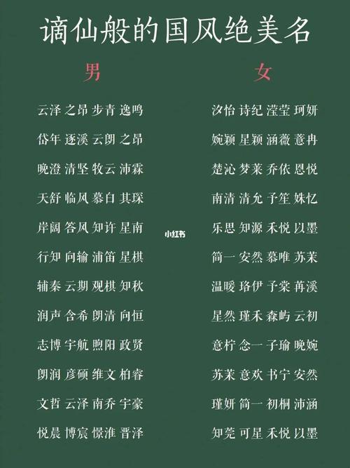 起名女孩国风名字大全（取名国风）