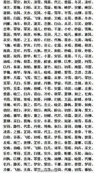 11月女孩名字（女孩11月生取什么名字）