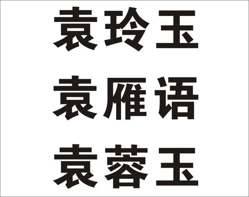 姓袁可爱女宝宝起名字（姓袁取名字女孩名字）