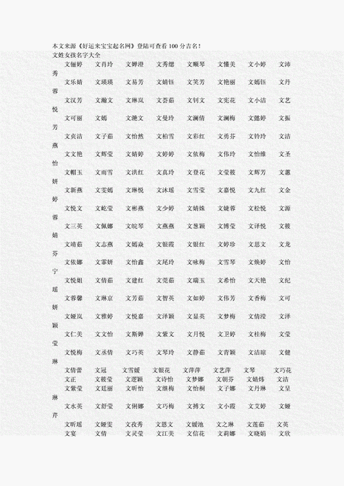 男女孩起名直播名字大全（男女孩起名直播名字大全四个字）