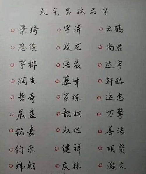 狗宝宝男宝宝起名字（狗宝宝男宝宝起名字大全集）