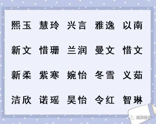 女宝宝起名姓蓝怎么起名字（姓蓝的女孩名字洋气的）