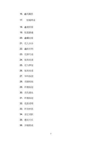 4个字的公司名字参考（4个字的公司名称大全）