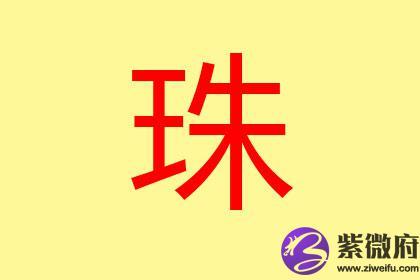 带珠字的公司起名字大全（名字带珠的名字）