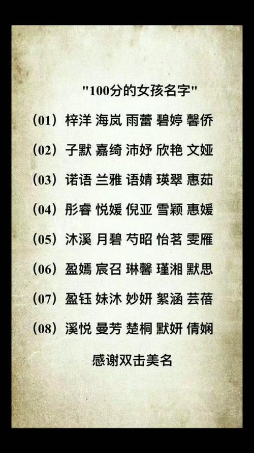 起名助手名字大全女士（起名助手名字大全女士两个字）