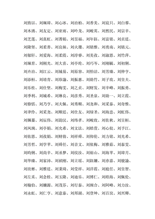 刘承起名字牛宝宝（姓刘承字辈取名男孩）