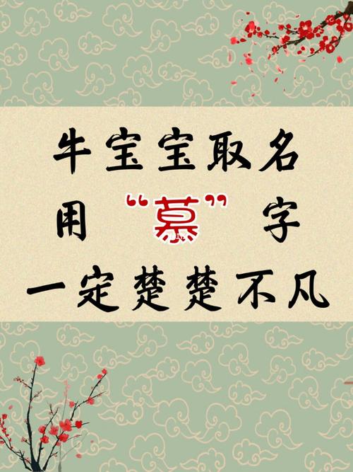 慕宝宝起名字大全（慕字取名男宝宝）