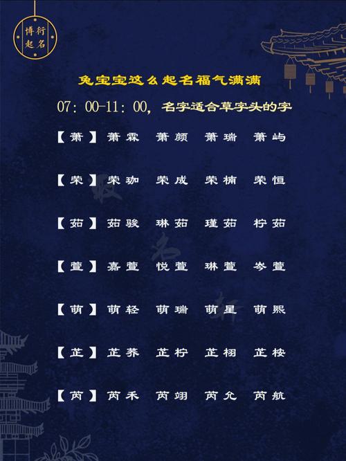 起名字给兔宝宝（起名字兔宝宝女）