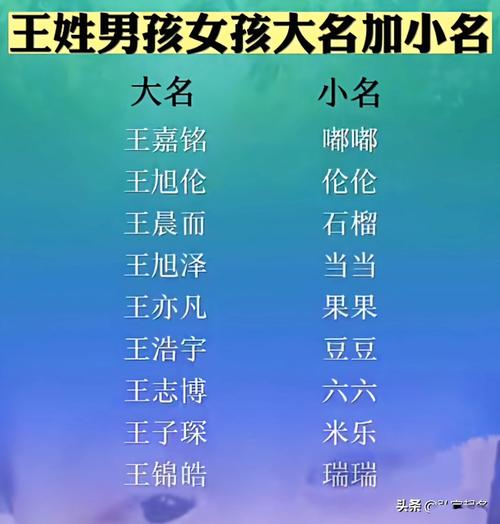 王氏起名大全女孩名字大全（王氏取名大全女孩孩名字）