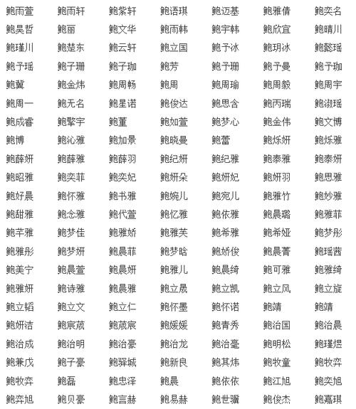 美字起名解析男孩名字大全（美字取名字大全）