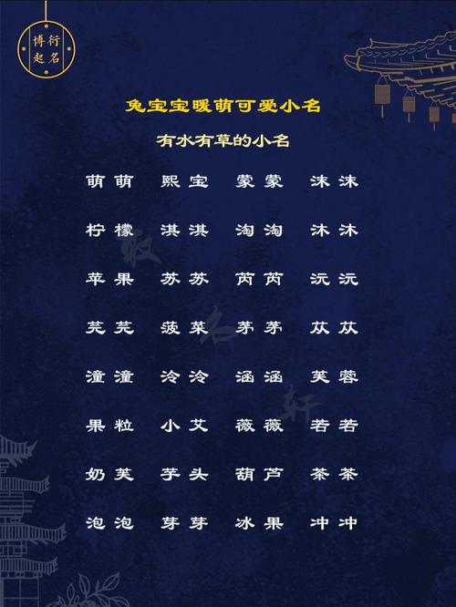 怎么给水宝宝起名字（带水宝宝小名男孩名字）