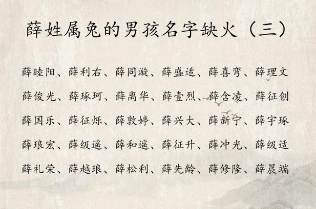 给薛宝宝起名字大全（2021年出生薛姓宝宝起名）