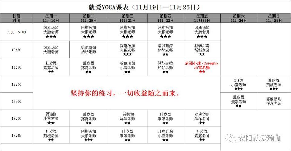 瑜伽课程起名字大全（瑜伽课名称大全）