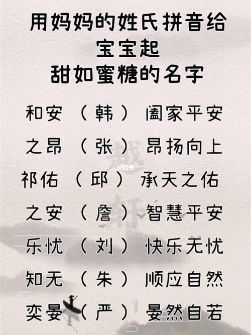 姓氏拼音取名宝宝起名字（姓氏拼音取名宝宝起名字怎么起）