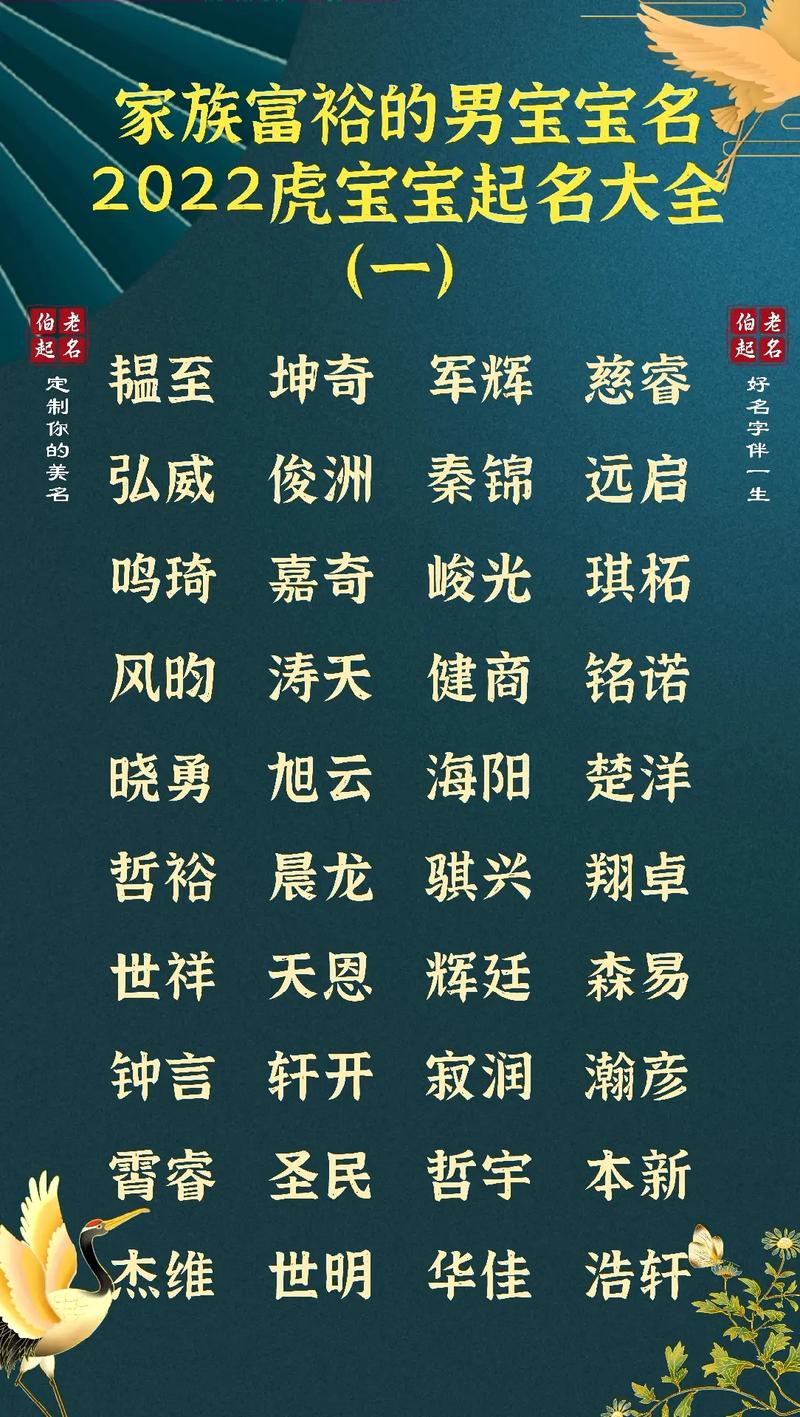 起名家族名字大全（起名家族名字大全男孩）