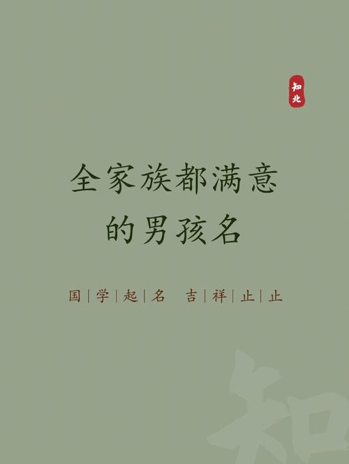 起名家族名字大全（起名家族名字大全男孩）