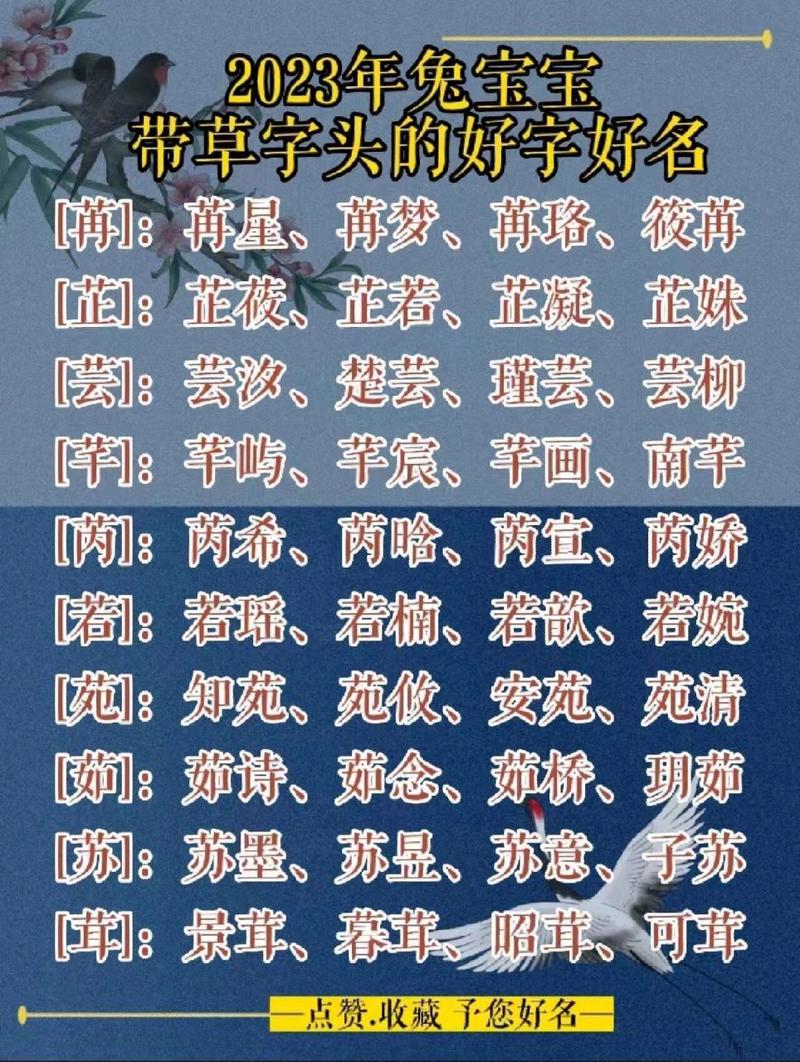 带有三点水和草字头女宝宝名字（带三点水草字头女孩子的名字）