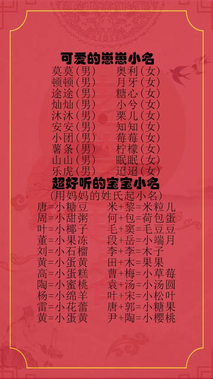 生辰起名字大全（生辰取名字免费）