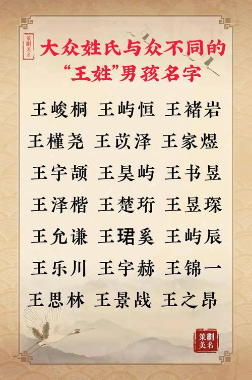 王允起名字大全（王允什么的男孩名字）