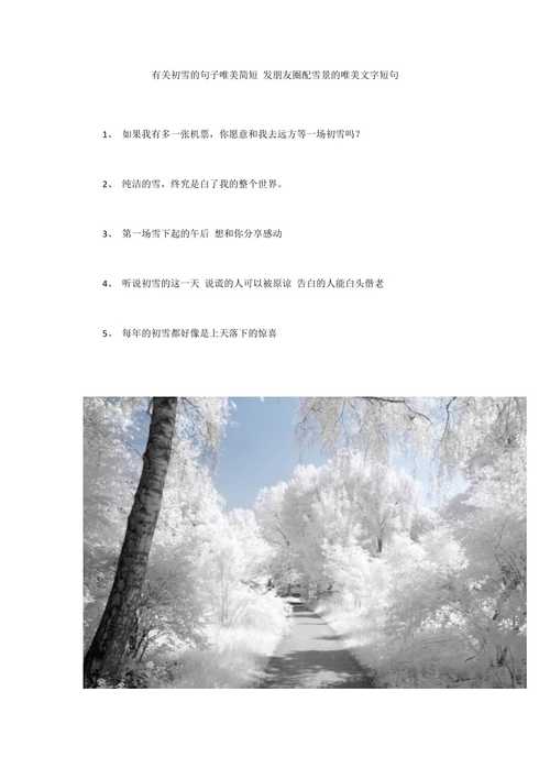 下雪发朋友圈短句_下雪发朋友圈短句学生