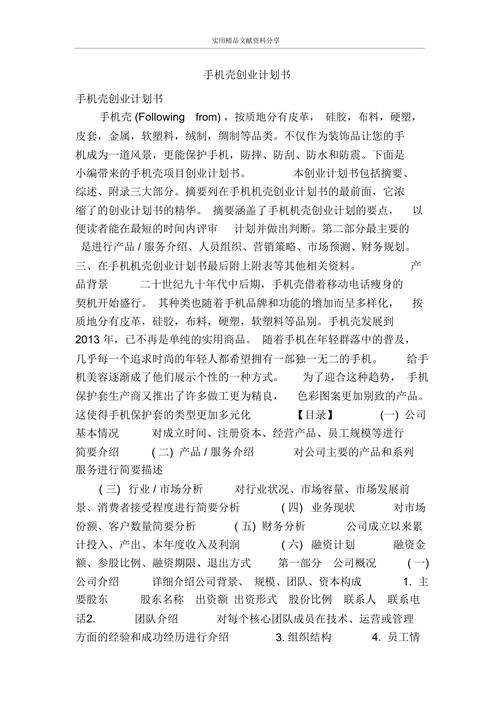 手机壳淘宝网_手机壳淘宝网店创业项目策划书