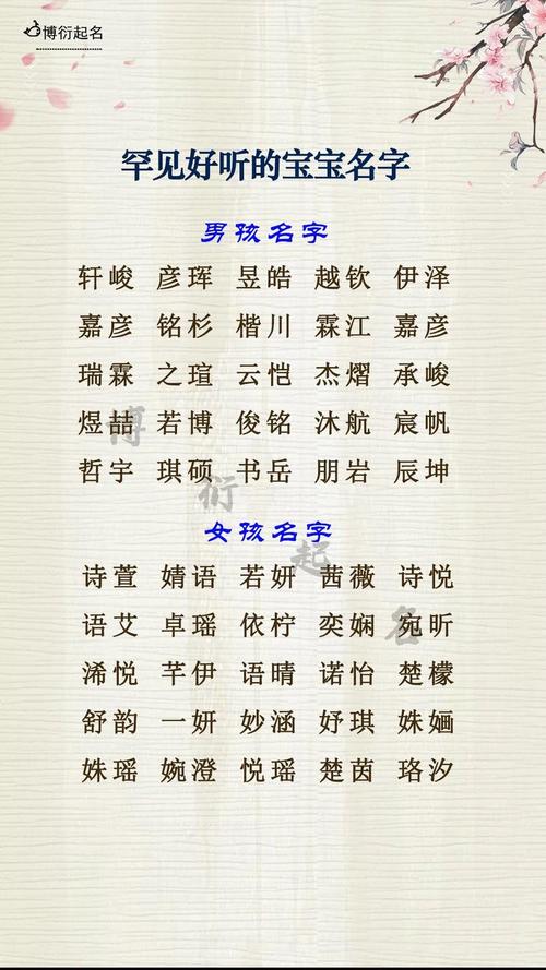 2020年宝宝名字_2020年宝宝名字排行榜