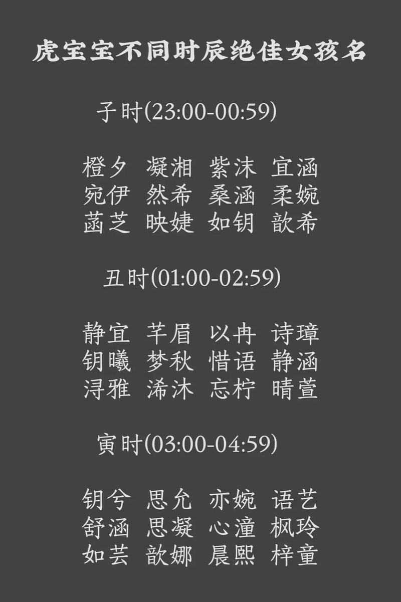 2022虎年男宝宝单字名字大全_2022虎年男宝宝单字名字大全及寓意