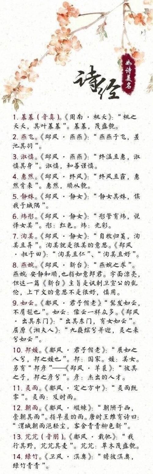 诗经取公司名称_诗经取公司名称三个字